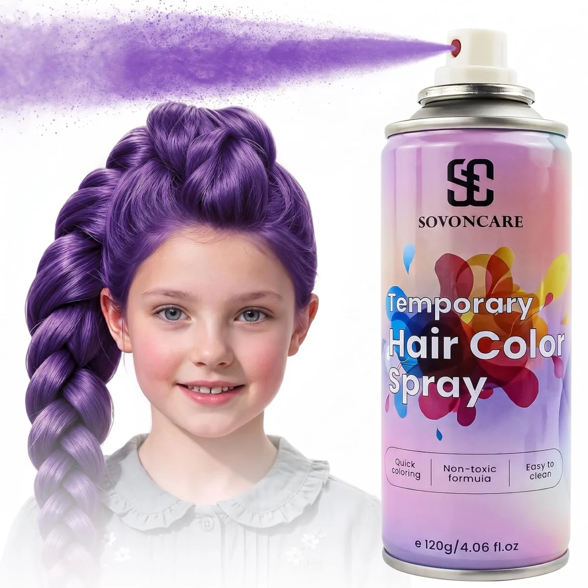 Temporary Hair Color Spray Deal: $4.49