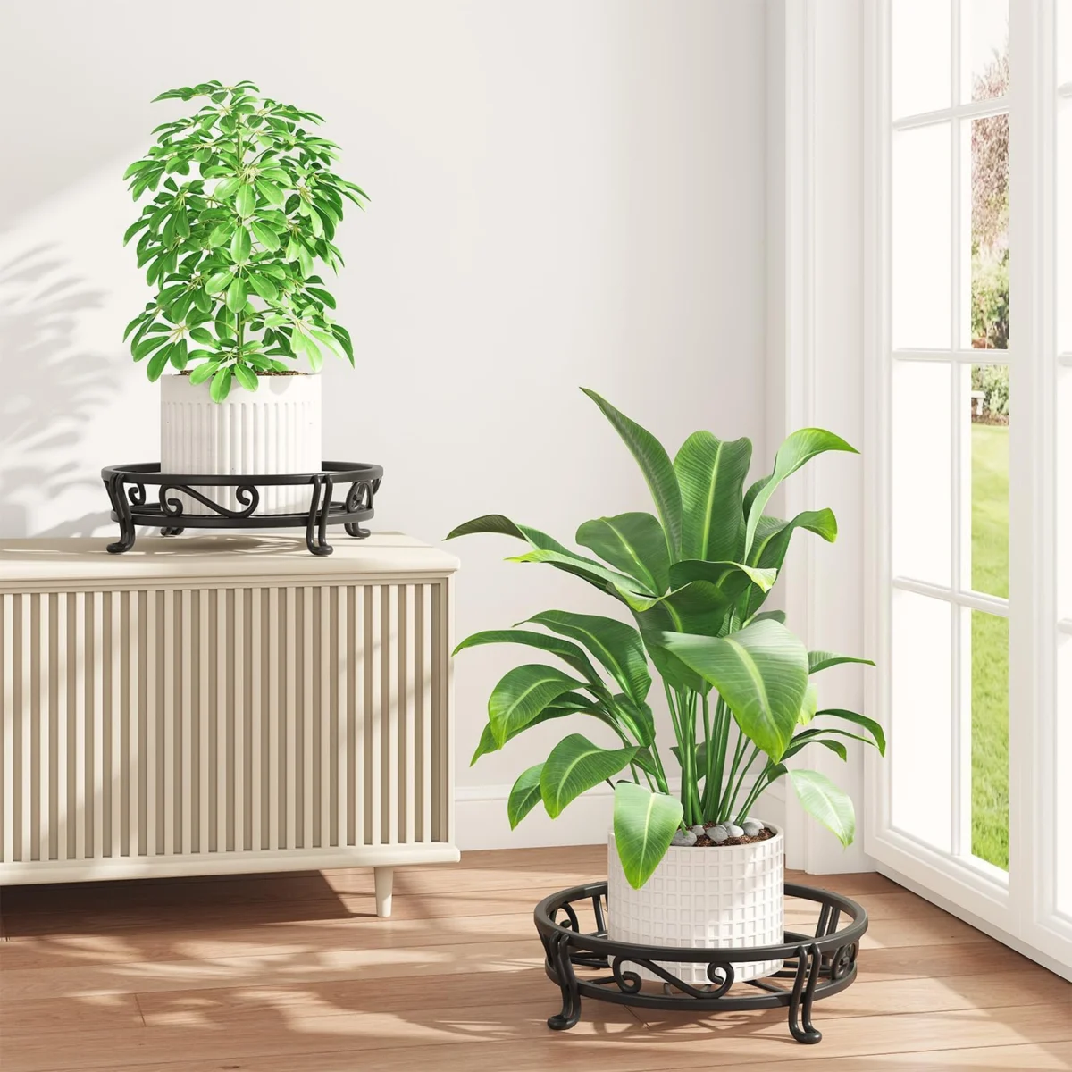 2-Pack Metal Plant Stands Deal: $15