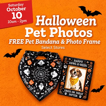 Free Halloween Pet Photo Event + Free Bandana at Tractor Supply Co