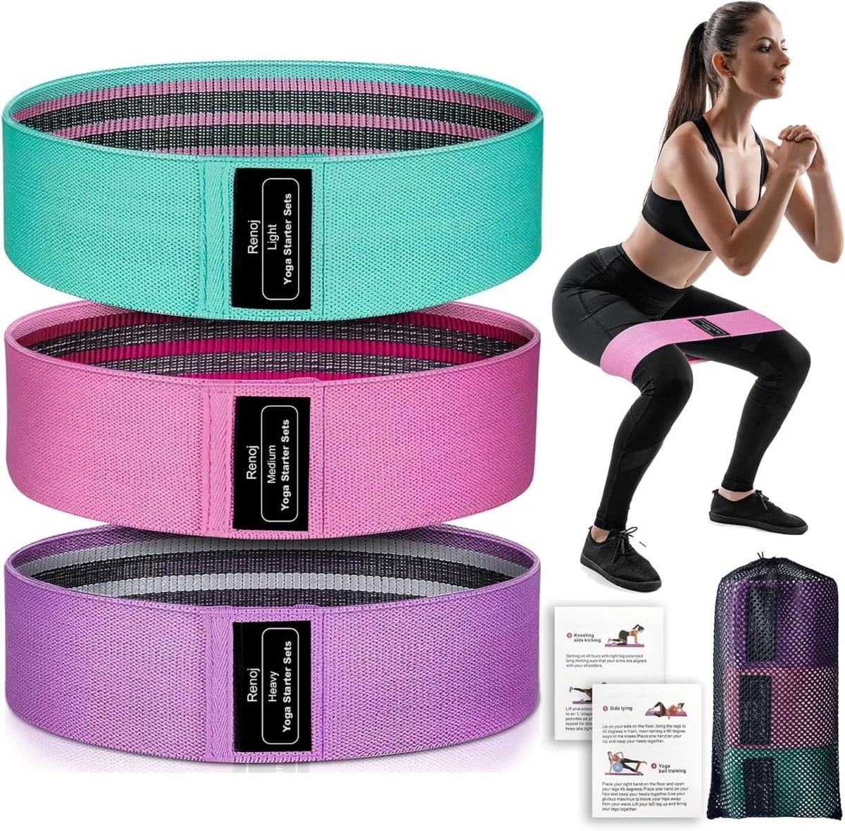 Fabric Resistance Bands Only $12.xx (Reg. $21) at Amazon