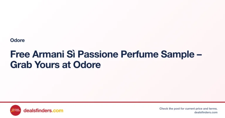 Armani Sì Passione Éclat Sample: Shipping Eligibility Unconfirmed
