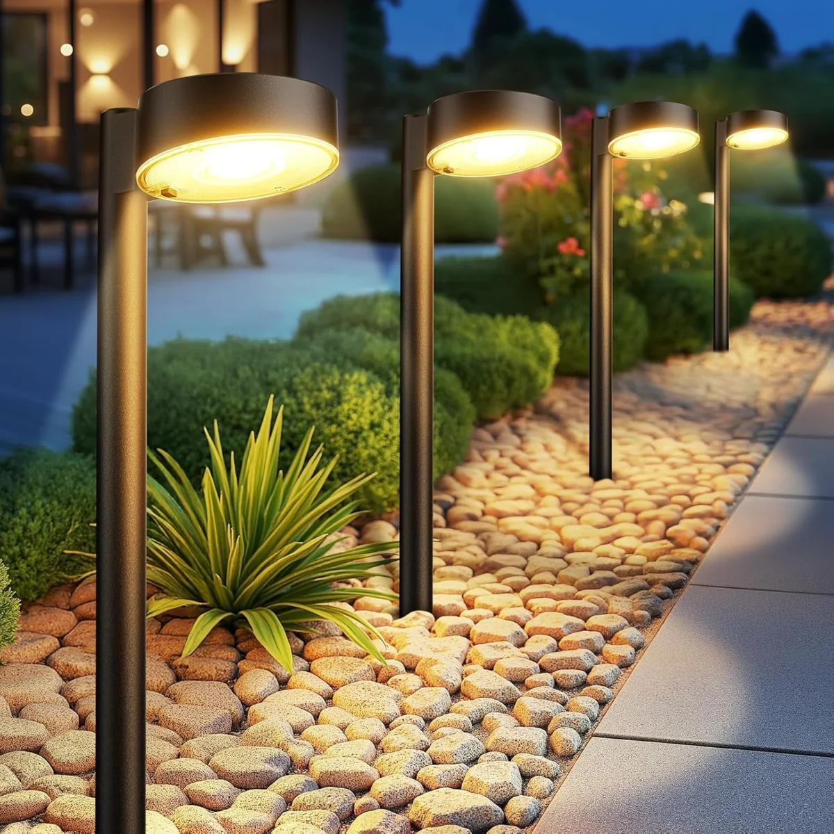 Ahaorigin LED Outdoor Solar Pathway Lights Only $25.xx (Reg. $50)