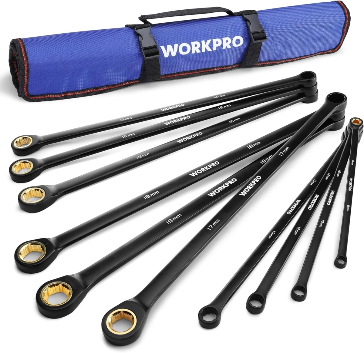WORKPRO Extra Long Ratcheting Wrench Set Only $53.xx (Reg. $70)