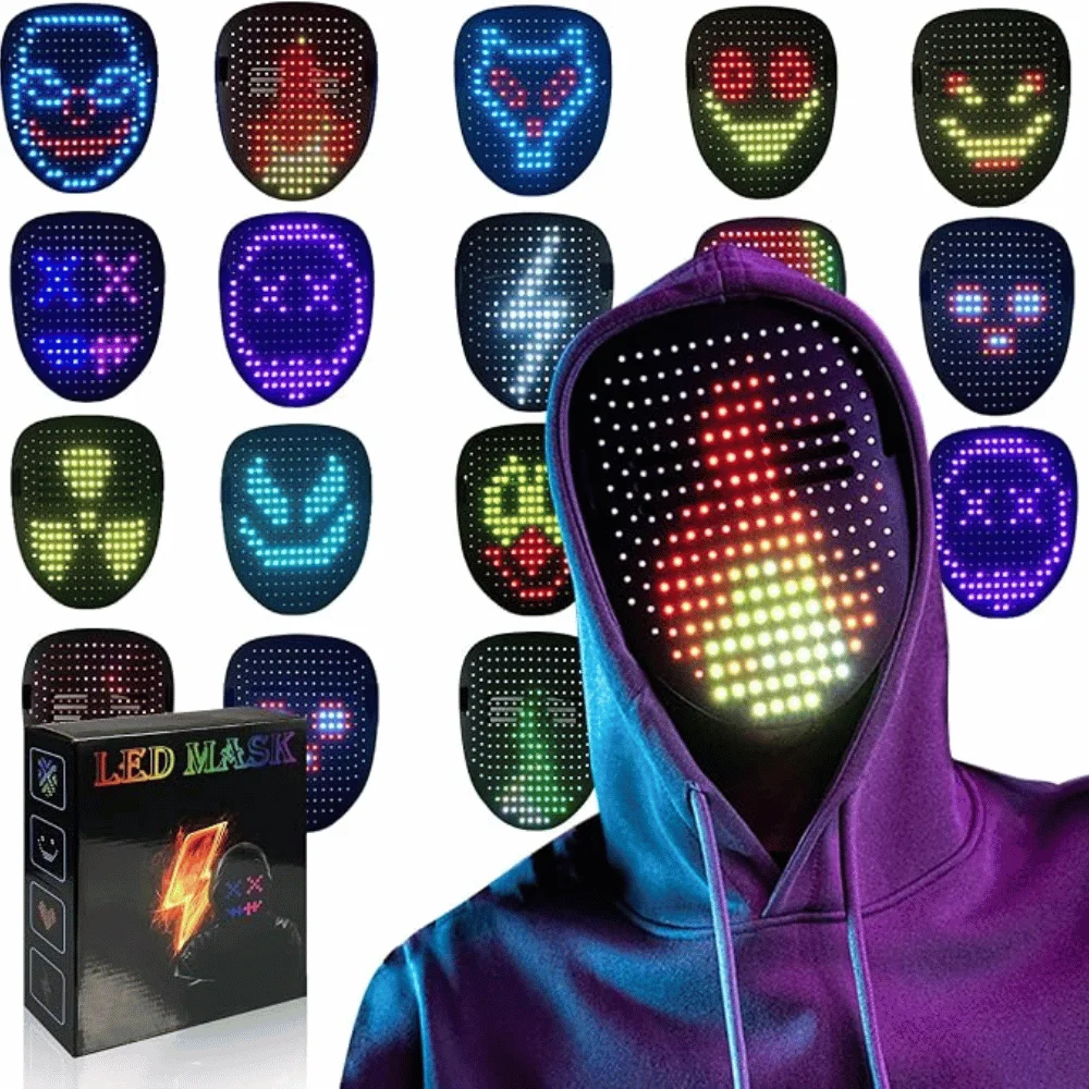 Led Mask with Gesture Sensing Deal: Save $17.xx at Amazon