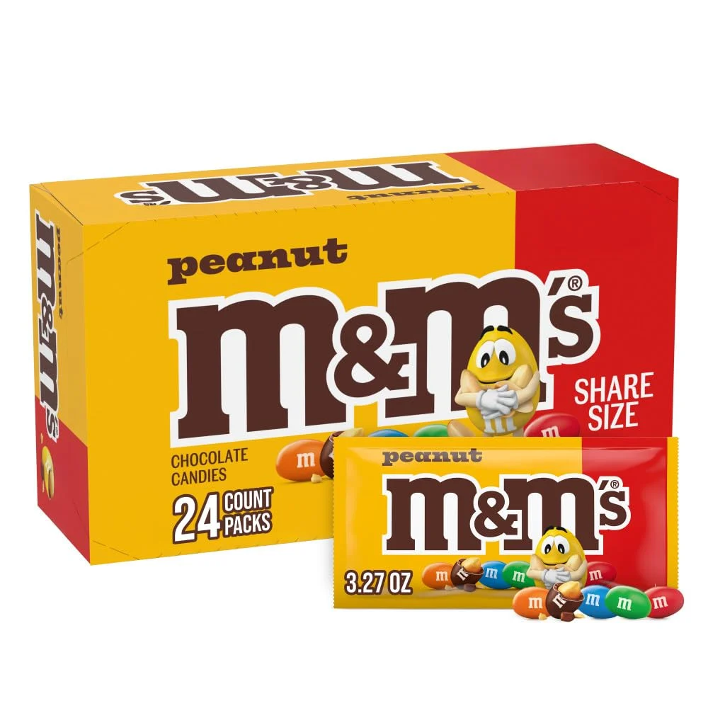 24-Pack M&M’s Peanut Milk Chocolate Only $30.xx (Reg. $49)