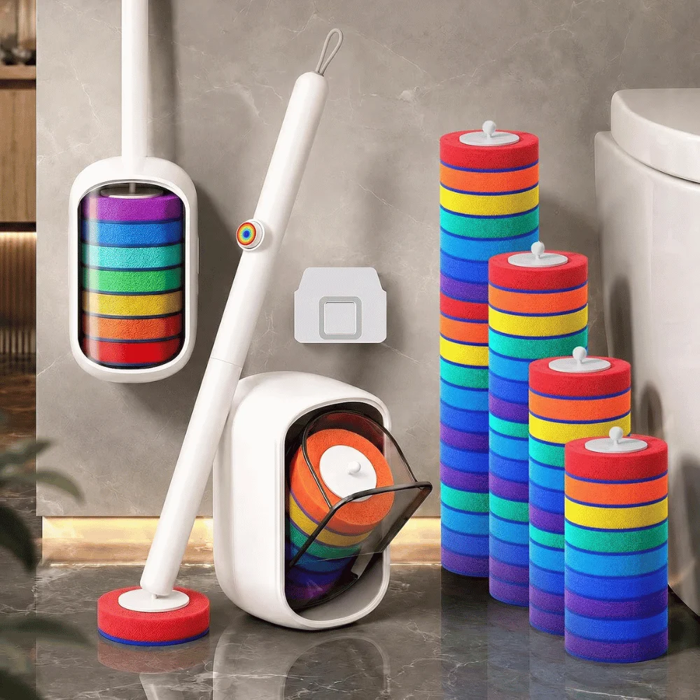 Wall Mounted Toilet Bowl Brush Deal: Save $9.xx at Amazon