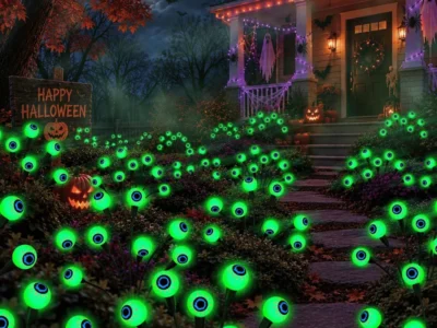 6Pack Solar Eyeball Lights Deal: Save $48.xx at Amazon