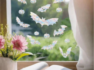 54PCS Halloween Bat Window Stickers Deal: Save $8.xx at Amazon
