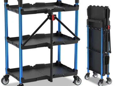 WORKPRO 3-Tier Folding Service Cart Only $74 at Walmart