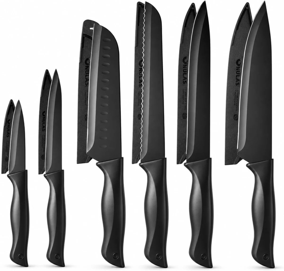 Nulas 13-Piece Kitchen Knife Set Only $10.xx (Reg. $20) at Amazon