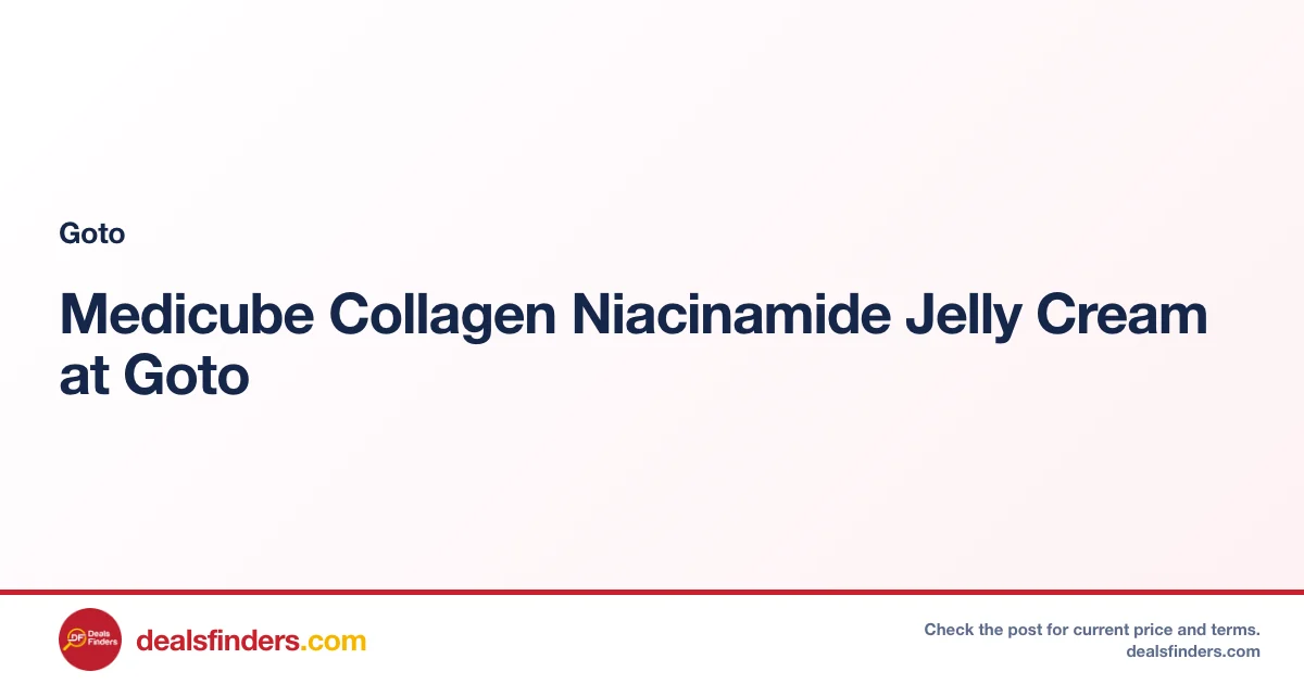 Medicube Collagen Niacinamide Jelly Cream at Goto
