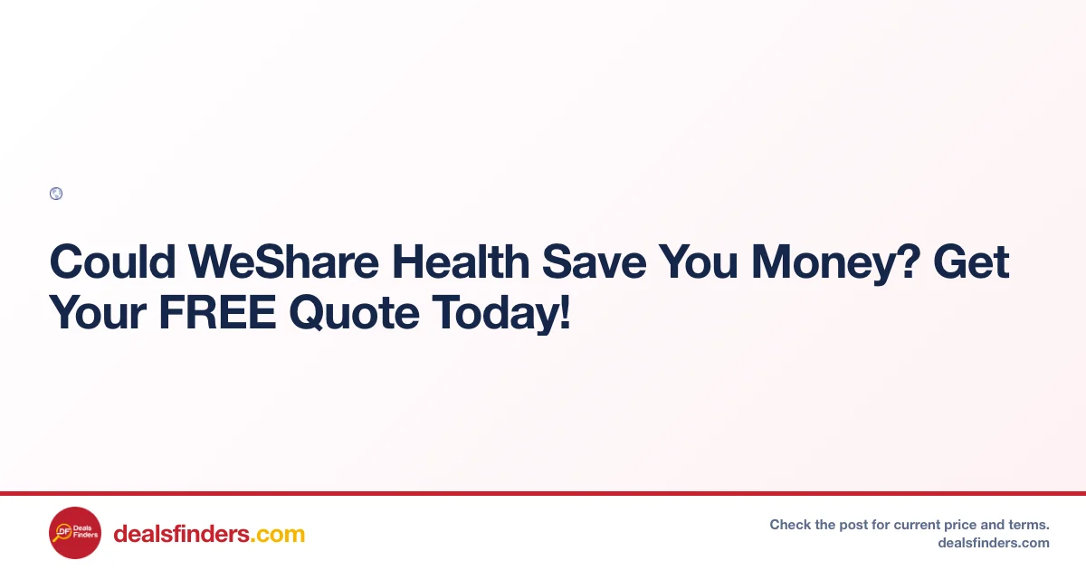 Could WeShare Health Free Quote
