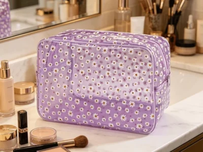 0.8mm Transparent Cosmetic Bag Deal: Save $9.xx at Amazon