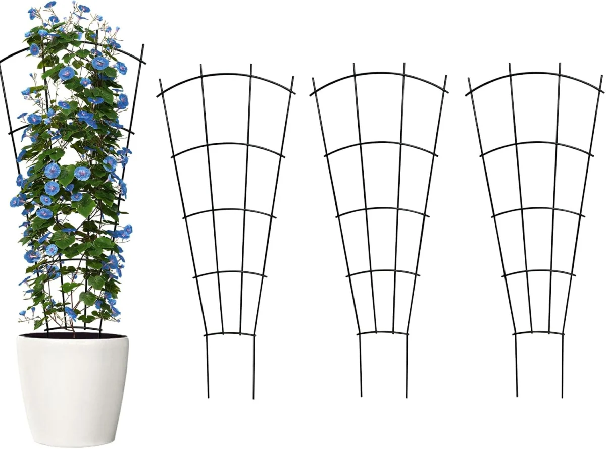 4 Pack Metal Plant Trellis Deal: Save on Bulk Purchase