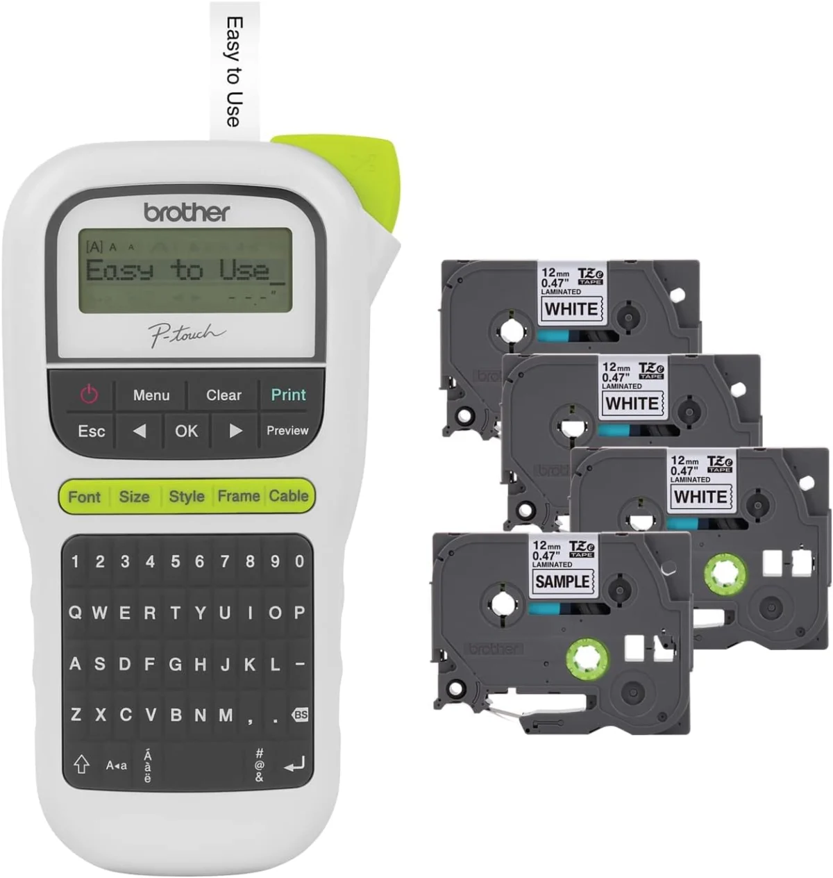 Brother P‑Touch PTH110BP Portable Label Maker Only $42.xx (Reg.