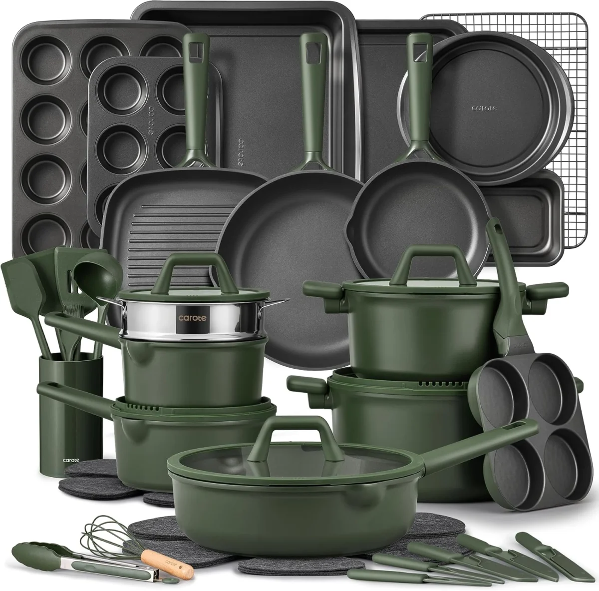 49pcs Nonstick Cookware Set Deal