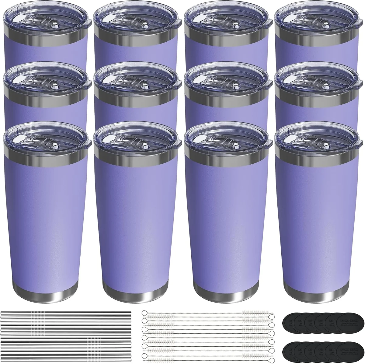 12 Pack 20oz Travel Coffee Tumbler Deal