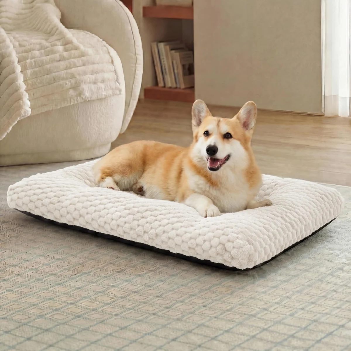 Bedsure Bubble Fleece Dog Crate Bed Just $29.xx Shipped at Amazon