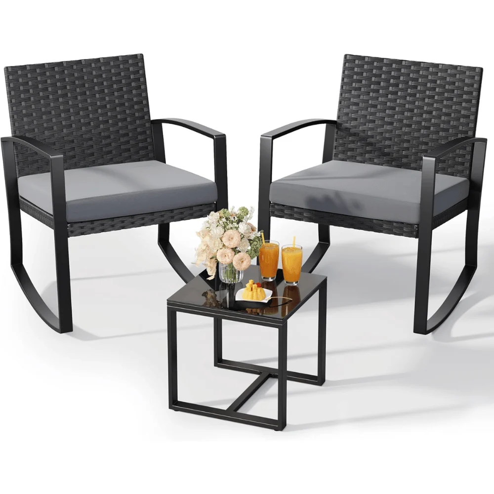 Qsun 3 Piece Patio Set Deal: Save $41.xx at Amazon