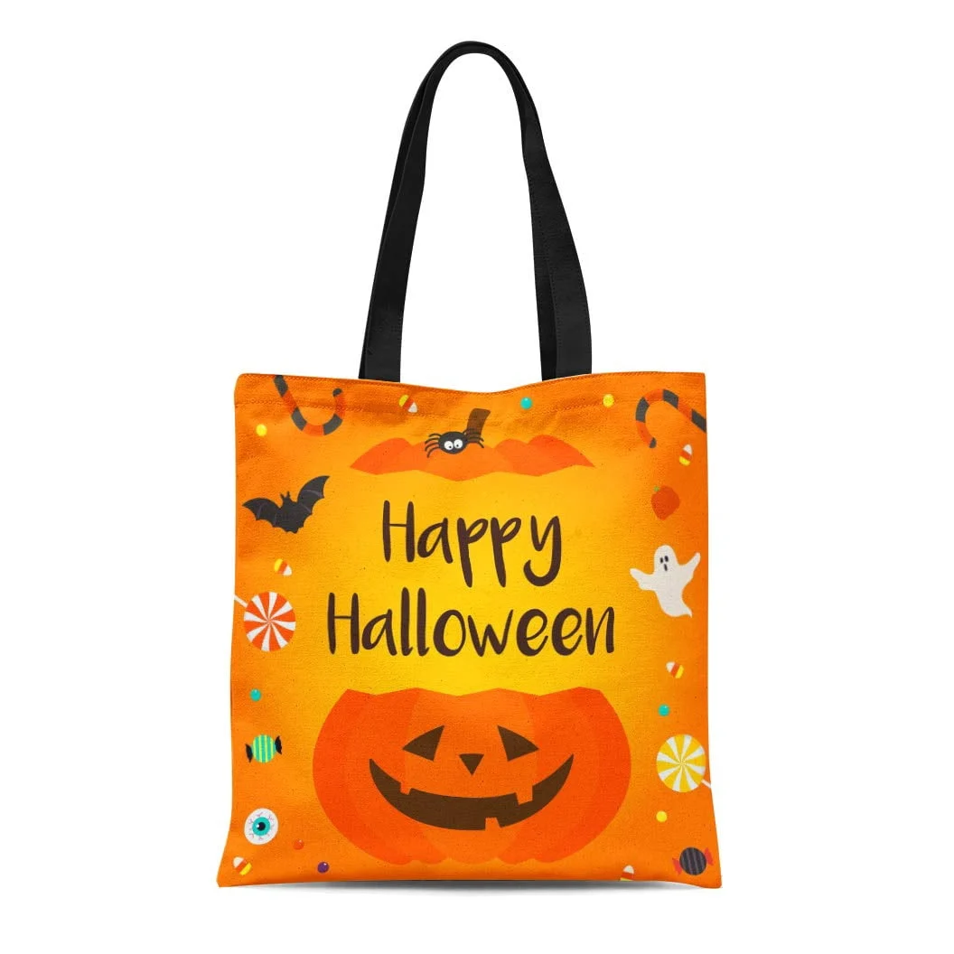 Halloween Icons Large Reusable Tote Bag – Daily Pick Deal at Kohl’s