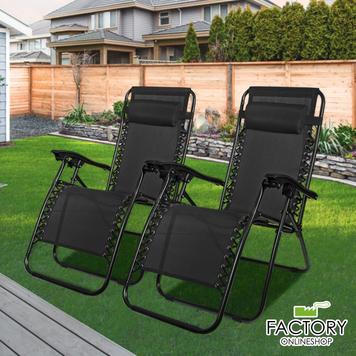Zero Gravity Lounge Chair 2-Pack Only $54 (Reg. $110) at Walmart