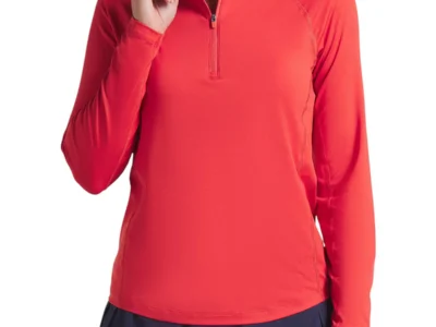 PUMA Women’s Sport Mockneck Golf Shirt for $10 + free shipping w/ $49