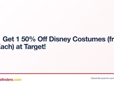 Buy 1 Get 1 50% Off Disney Costumes (from $11 Each) at Target!