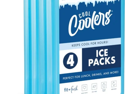 4-Pk Fit + Fresh Cool Coolers Reusable Slim XL Ice Packs $7.xx