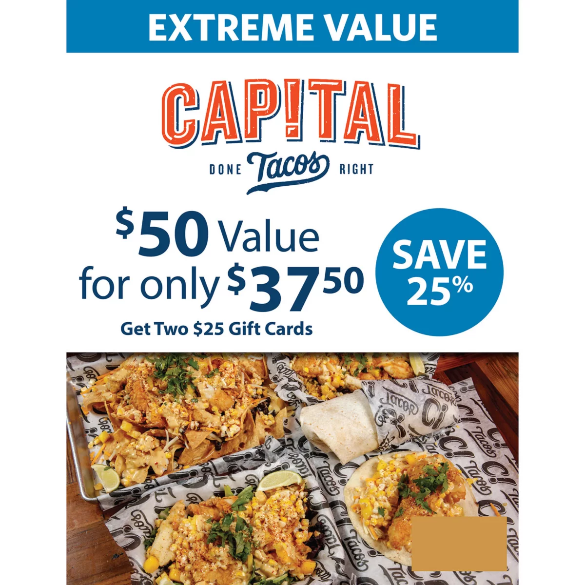 Taco Bell eGift Card Only $25 at Sam’s Club