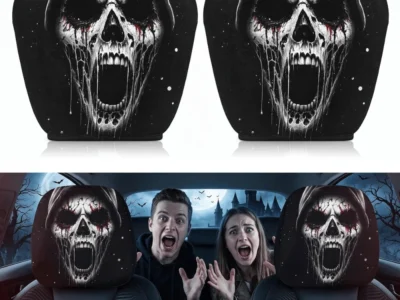 Ghost Face Headrest Covers Deal: Save $6.xx at Amazon