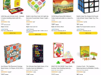 Get 3 Toys and Board Games Deal at Amazon