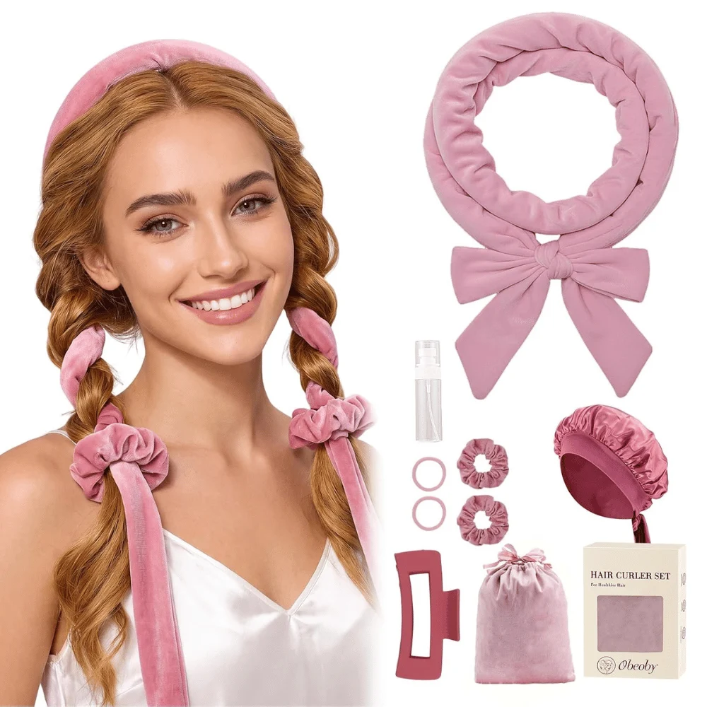 obeoby Heatless Curls Overnight Set Deal: Save $5.xx at Amazon
