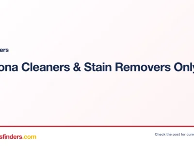Carbona Cleaners & Stain Removers Only $2.04
