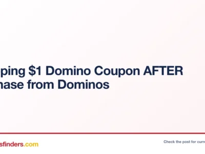 3 Topping Domino Coupon Only $1 at Dominos