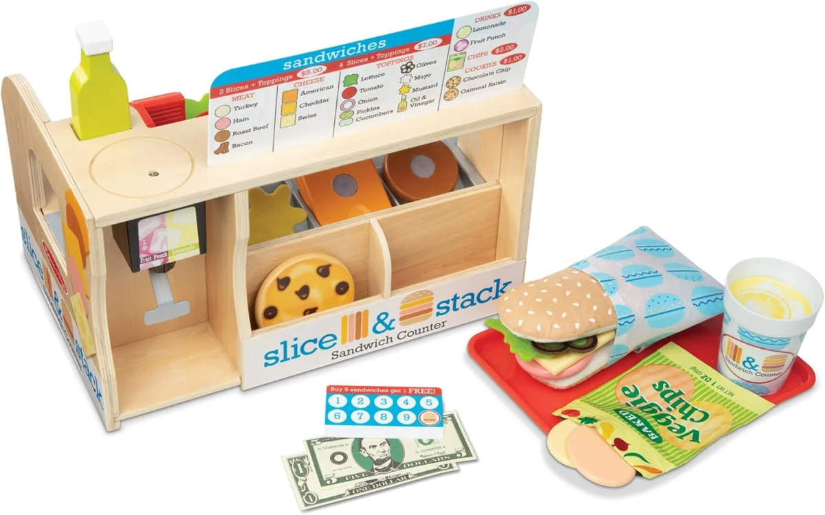 Melissa & Doug Wooden Sandwich Play Set Only $23.xx (Reg. $71)