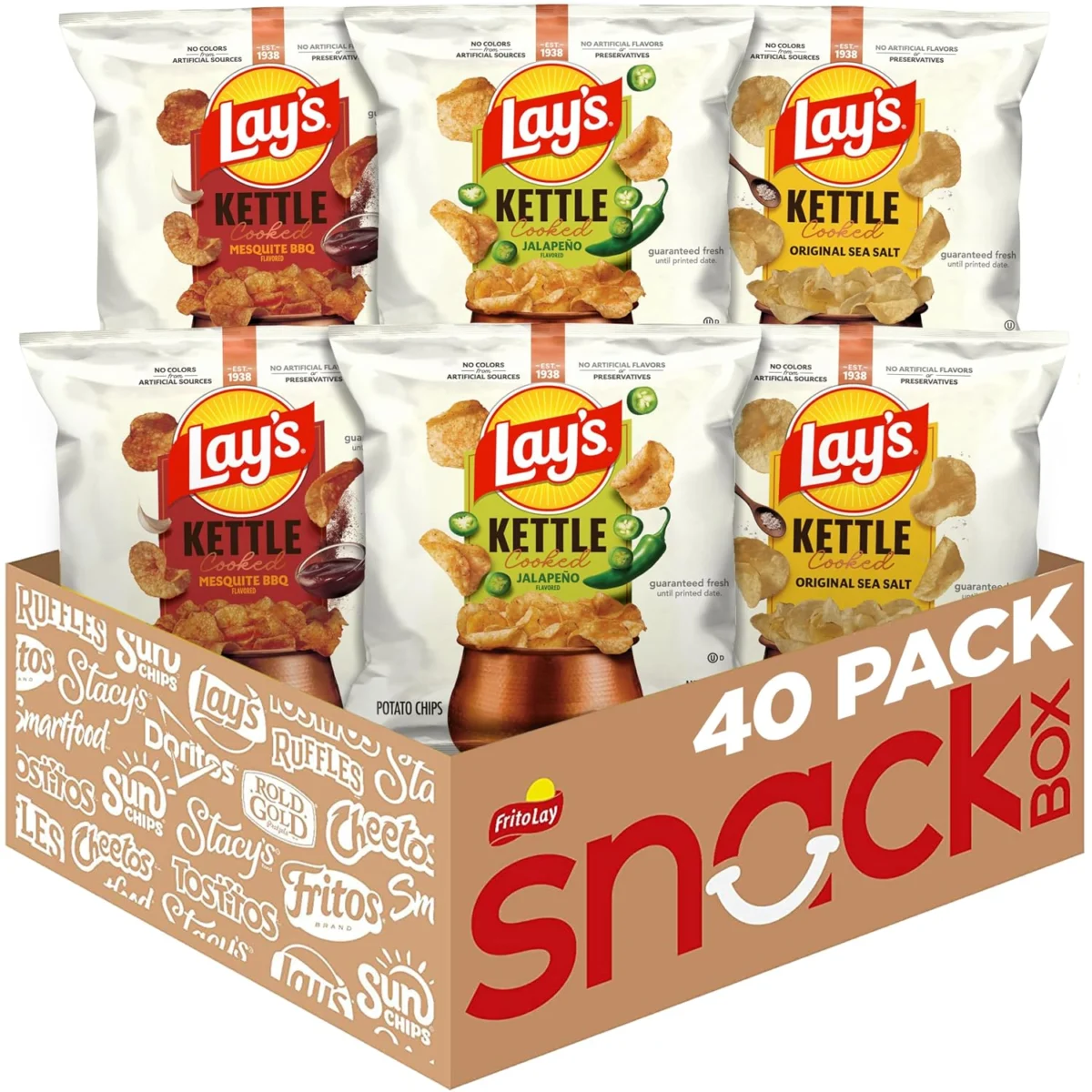 Lay’s Kettle Cooked Variety Pack Only $13.xx (Reg. $22) at Amazon