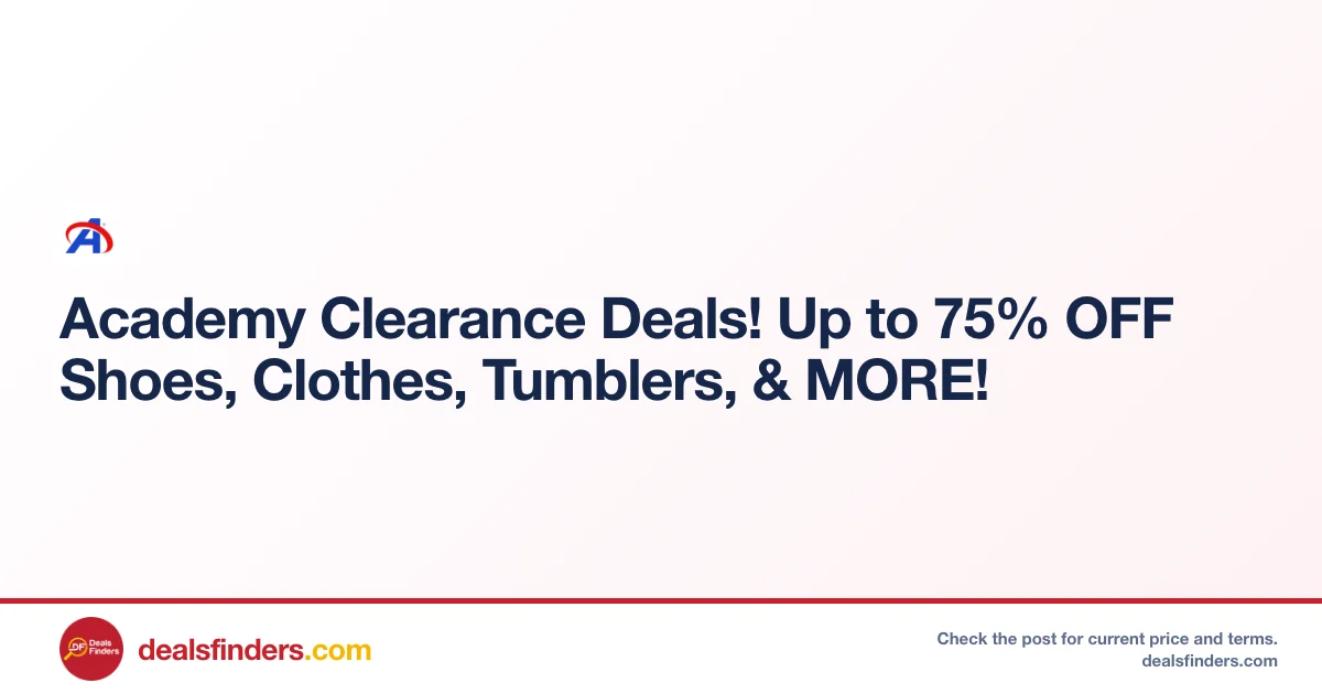 Academy Clearance Shoes Up to 75% OFF at Academy Sports