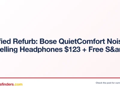 Bose QuietComfort Headphones Only $123 at eBay