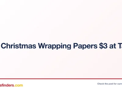 NEW Christmas Wrapping Papers $3 at Target