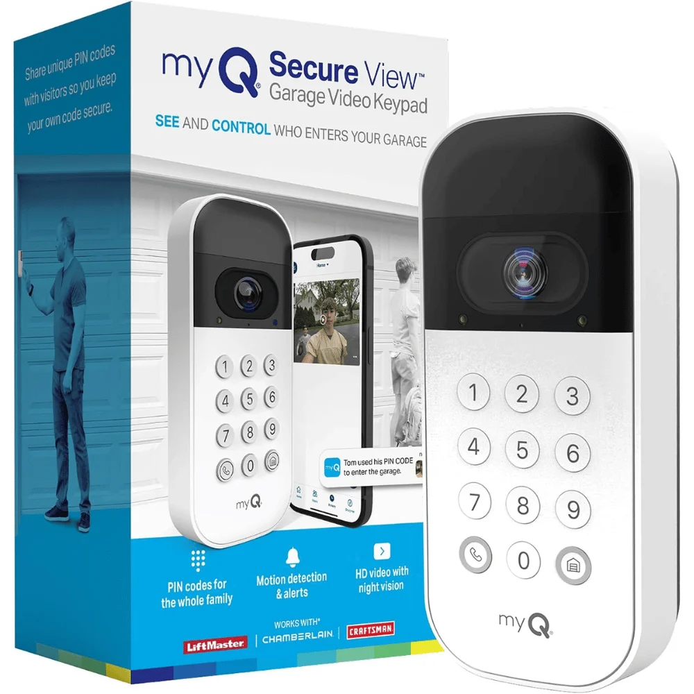 myQ Smart Garage Door Video Keypad Deal: Save 64% at Amazon