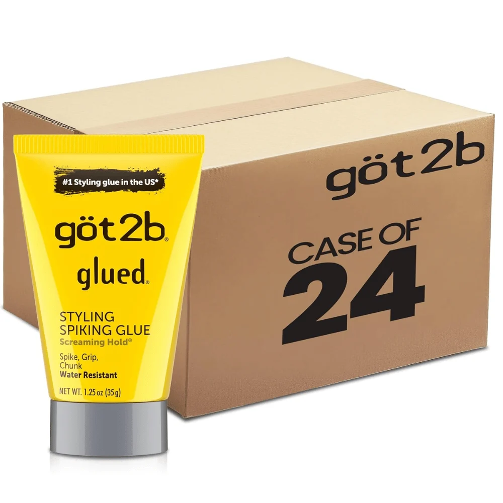 Got2b Glued Spiking Hair Gel Pack of 24 Deal at Amazon: Save $38.xx