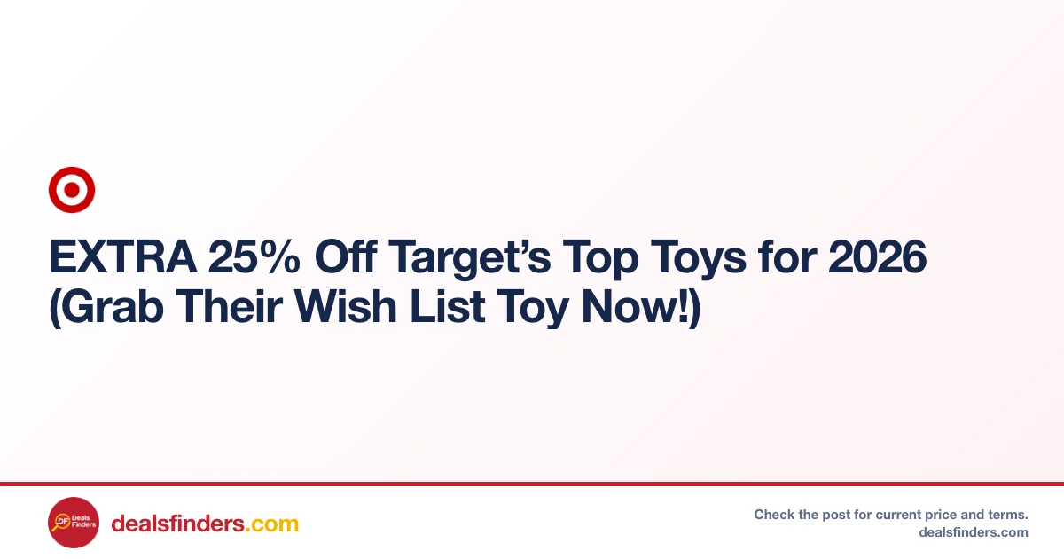 Top Toys for 2026 25% Off at Corporate