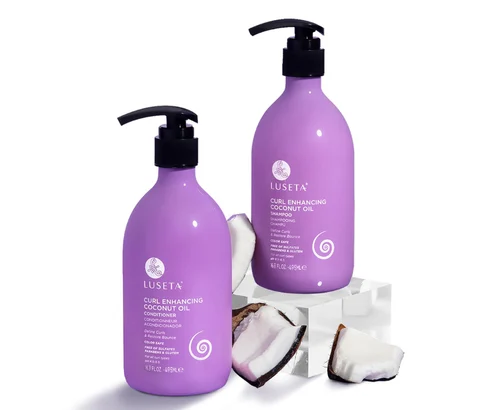 Curl Enhancing Coconut Oil Shampoo & Conditioner Set for $17.xx