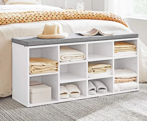 10-Cubby Shoe Bench for $59.xx (Reg $76)