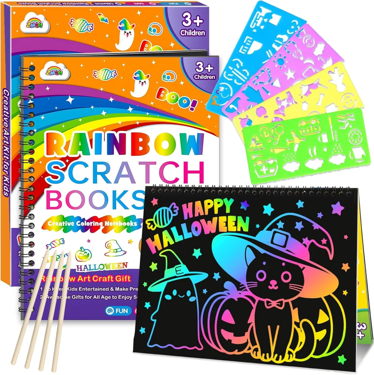 ZMLM Rainbow Scratch Paper Set Deal: Save $6.xx