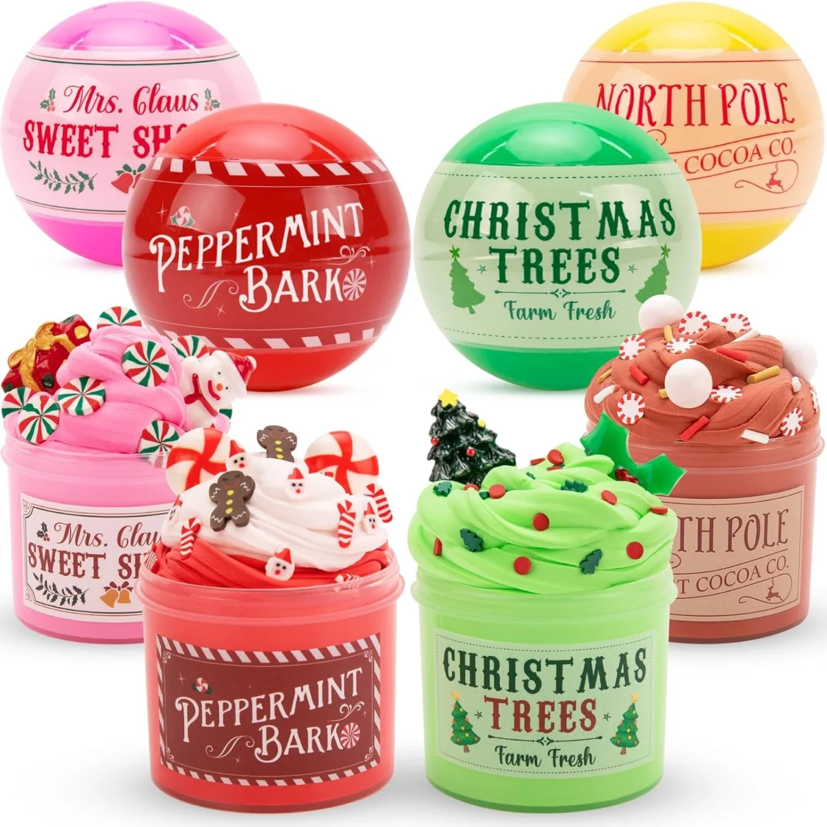 4 Pack Christmas Slime Holiday Deal: Save $12.40 Sale