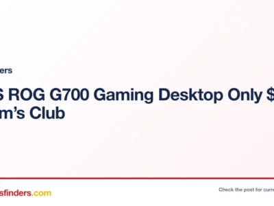 ASUS ROG G700 Gaming Desktop Only $1359 at Sam’s Club