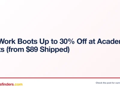CAT Work Boots Up to 30% Off at Academy Sports (from $89 Shipped)