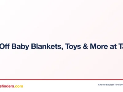 30% Off Baby Blankets, Toys & More at Target!