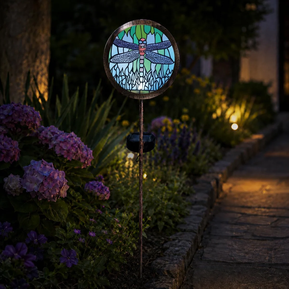 Solar Dragonfly Garden Stake Lights Only $18.xx (Reg. $36) at Amazon